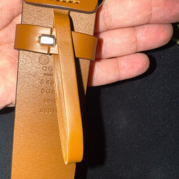 Brand new with box GUCCI 
Selleria Calfskin unisex  Interlocking G size 90 - Picture 5 of 8